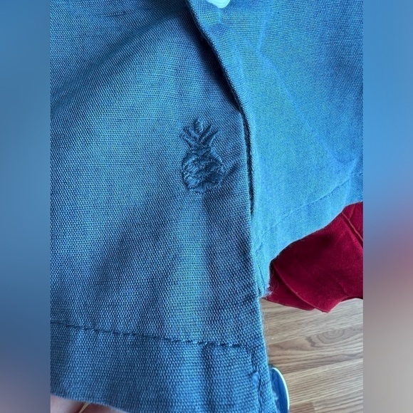 chubbies THE BLUE BERRYMORE LINEN SUNDAY SHIRT - Picture 8 of 16